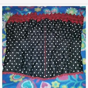 Polka dot Corset Size 40